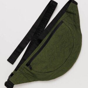 Bay Laurel Green Baggu Crescent Fanny Pack New With Tags